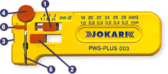 Инструмент для снятия изоляции Jokari PWS-Plus 002